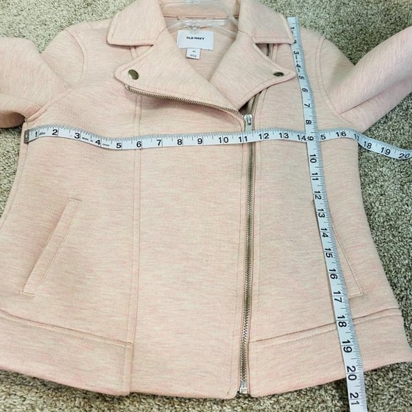 Old Navy Light Pink Moto Jacket - Picture 8 of 12